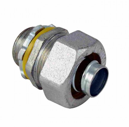 Orbit MLT-100 1 Inch Trade Size, Malleable Iron Liquid Tight Connectors Straight