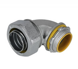 Orbit MLTI90-125 1-1/4 Inch Trade Size, Malleable Iron Liquid Tight Conn. 90 Angle Insulated Throat