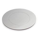 Lew Electric MOI4-SLB-SYS-COMM-SS-DC Customizable Dual Service Round Concrete Box, Round, Flush To Concrete Floor Box, Systems Furniture Communication-Power & Comm Cabling, Drop Cover Stainless Steel Finish