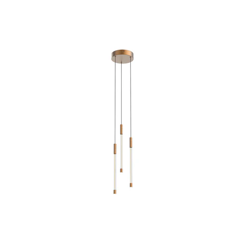 Kuzco Lighting MP75213-BG-UNV Motif 13 Inch Multi Pendant Ceiling Light Brushed Gold Finish