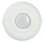 Enerlites MPC-52V-W Line Voltage PIR Occupancy Ceiling Mount Sensor with 4ft Lead Cable, White Finish