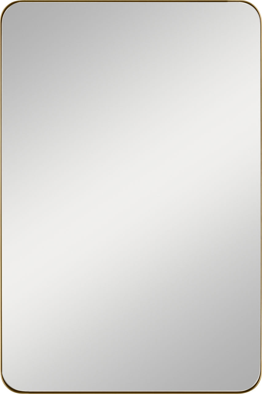 Generation Lighting MR1304BBS Planer 24 x 36 inch Burnished Brass Wall Mirror