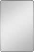 Generation Lighting Planer 24 inch x 36 inch Midnight Black Rectangular Wall Mirror