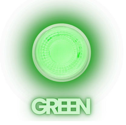ABBA Lighting USA MR16-Green LED Color Bulb, Wattage 5W