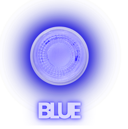 ABBA Lighting USA MR16-Blue LED Color Bulb, Wattage 5W