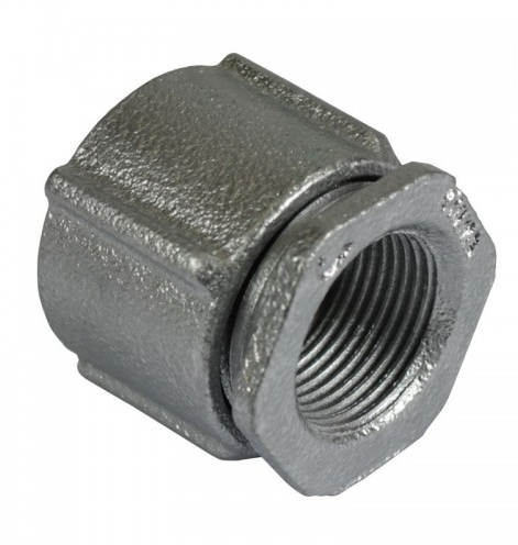 Orbit MR3C-75 3/4 Inch Trade Size, Malleable Iron Three-piece Rigid Conduit Couplings