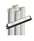 MaxLite MRBK-44LFL-40 Magnetic Retrofit Bar Kit 4Ft 4 Lamp Frosted Lens 4000K Low Setting (250Ma)