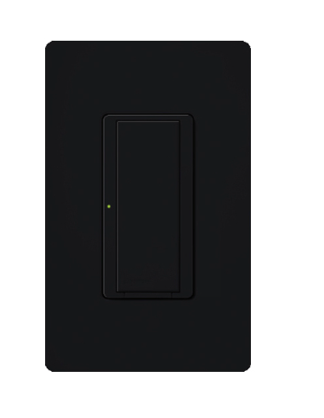 Lutron MRF2S-6ANS-MN Vive Maestro Wireless RF Switch - Midnight Finish