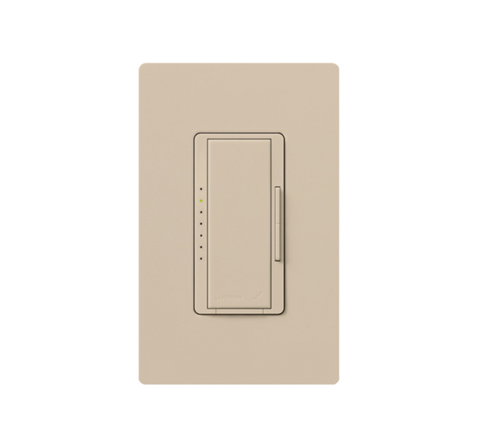 Lutron MRF2S-6CL-TP Vive Maestro Wireless LED+ Dimmer - Taupe