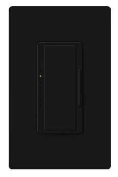 Lutron MRF2S-6ELV120-BL Vive Maestro Wireless ELV Dimmer, 600W ELV/150W LED, 1 Pole/Multi-Location, Neutral Required, 120V, Black
