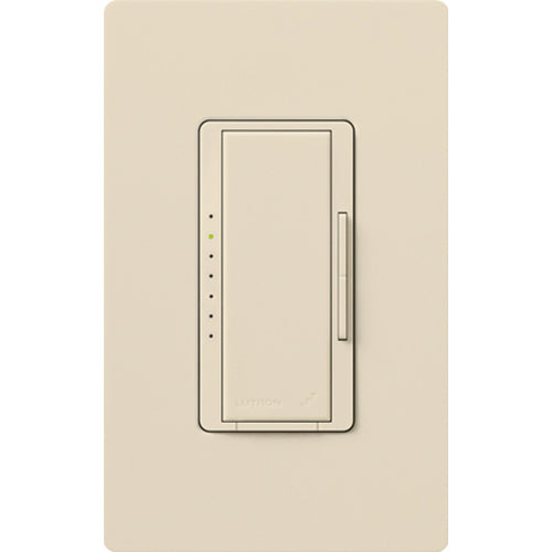 Lutron MRF2S-6ELV120-LA Vive Maestro Wireless RF Electronic Low-Voltage Dimmer, 600W Max, Light Almond