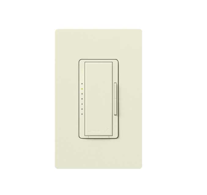 Lutron MRF2S-6ND-120-BI Vive Maestro Wireless RF Commercial Dimmer - 600W Max - Biscuit