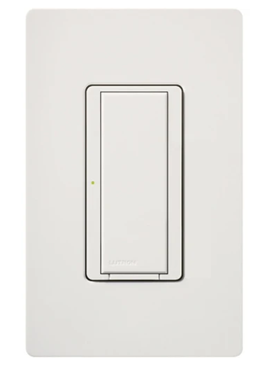 Lutron MRF2S-8ANS120-SW Vive Maestro Wireless Switch, 8 Amp Light/5.8 Amp Fan, 1 Pole/Maestro, Neutral Required, 120V, Snow White