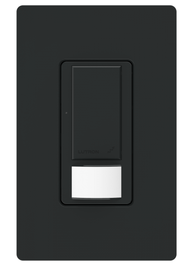 Lutron MRF2S-8SSV-BL Maestro Rf 434Mhz 8A Switch Vacancy, Black Finish