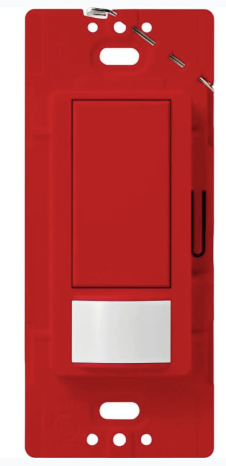 Lutron MS-OPS2-HT Maestro Occupancy and Vacancy Sensor with Switch Single Pole 120V / 2A, 250W, Hot Finish