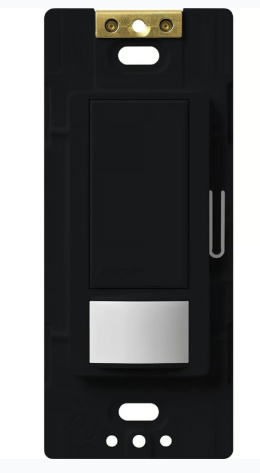Lutron MS-VPS5M-BL Maestro Switch with Vacancy Sensor Multi Location 120V / 5A, Black Finish