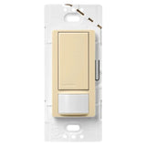 Lutron MS-VPS5M-IV Maestro PIR Vacancy Sensor Switch, Single Pole/3-Way/Multi-Location, 5A Light, 3A Fan, Ivory Finish