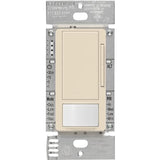 Lutron MS-Z101-LA MAESTRO 0-10V Occupancy/Vaccancy Dimmer Sensor, Light Almond Finish