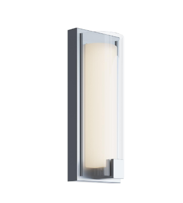 AFX Lighting MSAS0512LAJUDSN Mesa 12 Inch LED Wall Sconce Light, 120-277V, Watt 20W, Selectable 5CCT, Satin Nickel Finish