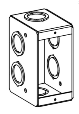 Orbit MSB-1 2-1/2” Deep, 1-Gang Masonry Box With Cko | BuyRite Electric