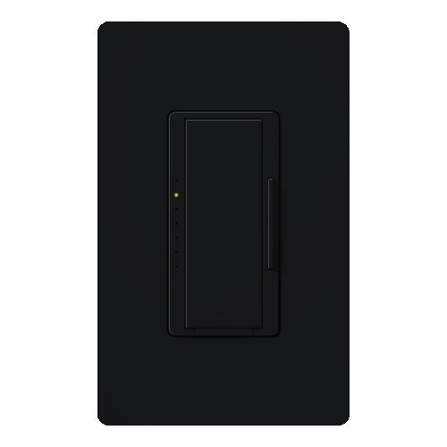 Lutron MSC-1000M-MN Maestro Satin Digital Fade Dimmer, Single Pole/Multi-Location, 1000W Incandescent/Halogen, Midnight Finish