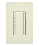 Lutron MSCELV-600M-BI Maestro Satin Digital Fade Dimmer, Single Pole/Multi-Location, 600W Magnetic Low Voltage, Biscuit Finish