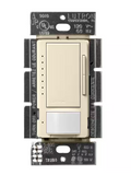 Lutron MSCL-OP153M-AL Maestro LED+ Motion Sensor/Dimmer Switch, 150W LED, Single-Pole or Multi-Location, Almond Finish