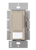 Lutron MSCL-OP153M-TP Maestro LED + Motion Sensor/Dimmer Switch, 150W LED, Single-Pole or Multi-Location, Taupe Finish