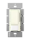 Lutron MSCL-VP153M-BI Maestro LED + Vacancy Only Sensor/Dimmer Switch, 150W LED, Single-Pole or Multi-Location, Biscuit Finish