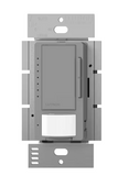 Lutron MSCL-VP153M-GR Maestro LED+ Vacancy-Only Sensor/Dimmer Switch, 150W LED, Single-Pole or Multi-Location, Gray Finish