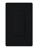 Lutron MSCLV-1000M-MN Maestro Satin Digital Fade Dimmer, Single Pole/Multi-Location, 1000VA (800W) Magnetic Low Voltage, Midnight Finish