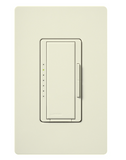 Lutron MSCLV-600M-BI Maestro Satin Digital Fade Dimmer, Single Pole/Multi-Location, 600VA (450W) Magnetic Low Voltage, Biscuit Finish