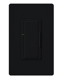 Lutron MSCLV-600M-MN Maestro Satin Digital Fade Dimmer, Single Pole/Multi-Location, 600VA (450W) Magnetic Low Voltage, Midnight Finish