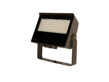 Maxlite MSF45UA-CSBKTYPCTA Adjustable Beam Flood - 0-10V Dimming, Adjustable Beam - CCT Selectable - Knuckle 1/2" Threaded Nipple Yoke Mount - Photocell -  TAA - Finish Bronze