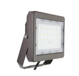 MaxLite MSF50UN-30BY LED Slim Flood Light 50W 120-277V Narrow 3000K Bronze Yoke Mount