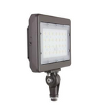 MaxLite MSF50UN-40BKT LED Slim Flood Light 50W 120-277V Narrow 4000K Bronze Knuckle 1/2" Threaded Nipple Mount