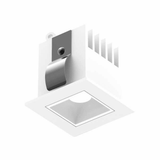 DALS Lighting MSL1-3K-AWH 1 Light Single Microspot Recessed Downlight, White 3000K