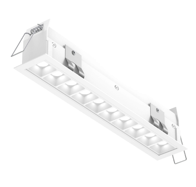 Dals Lighting MSL10-CC-V-AWH 13 Inch Multi-spot recessed downlight, Watt 24W, Lumens 1300lm, 5CCT 2700K / 3000K / 3500K / 4000K / 5000K White Finish