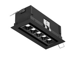 DALS Lighting MSL5G-CC-BK 5 Light Microspot LED Recessed Down Light, CCT 3000k, 2700k, 4000k, 3500k, 5000k