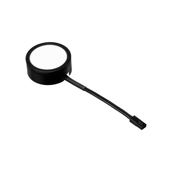 American Lighting MVP-1-5CCT-BK-B MVP LED Puck Light Kit - CCT Selectable - Lumens 230 lm - Wattage 4W - Voltage 120V - Black Finish