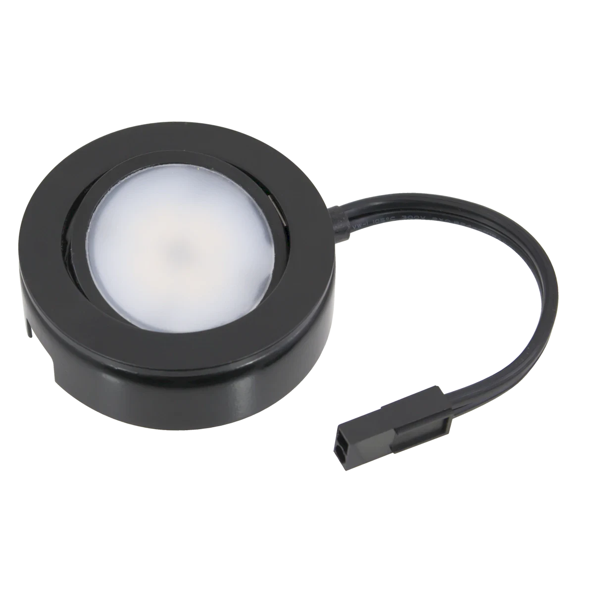 American Lighting MVP-1-BK MVP 27K Single Puck Light – 2700K Warm White, 90+ CRI, 200 Lumens | Dimmable LED Puck Light (CL/ELV 10-100%), cETLus Listed – Black