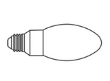 Elco Lighting MVR250 Single 250W ED28 Mogul Base Metal Halide Lamp