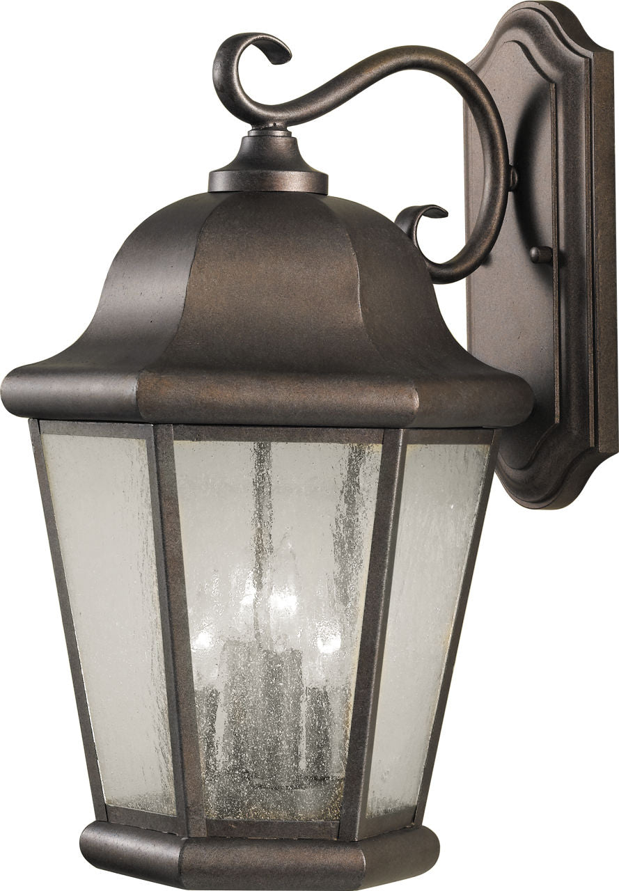 Generation Lighting Martinsville 4 light Corinthian Bronze outdoor wall lantern