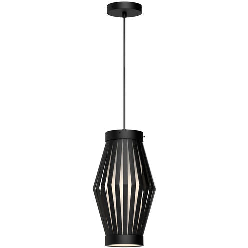 Alora Mood PD434509MBOP Hana 1 Light 8.38 inch Matte Black Pendant Ceiling Light