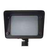 ABBA Lighting FPBCC05 Integrated Adjustable Flood Light 3CCT, Natural Brass