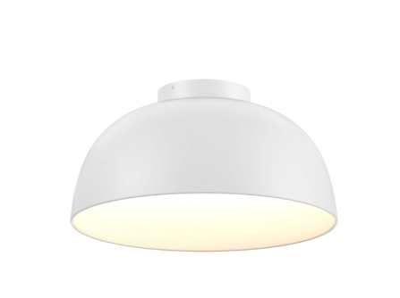 DALS Lighting NAPF20-CC-WH Napa 20″ LED Convertible Flush Mount - 40W - CCT Selectable - 1,825 Lumens - 120V - White Finish