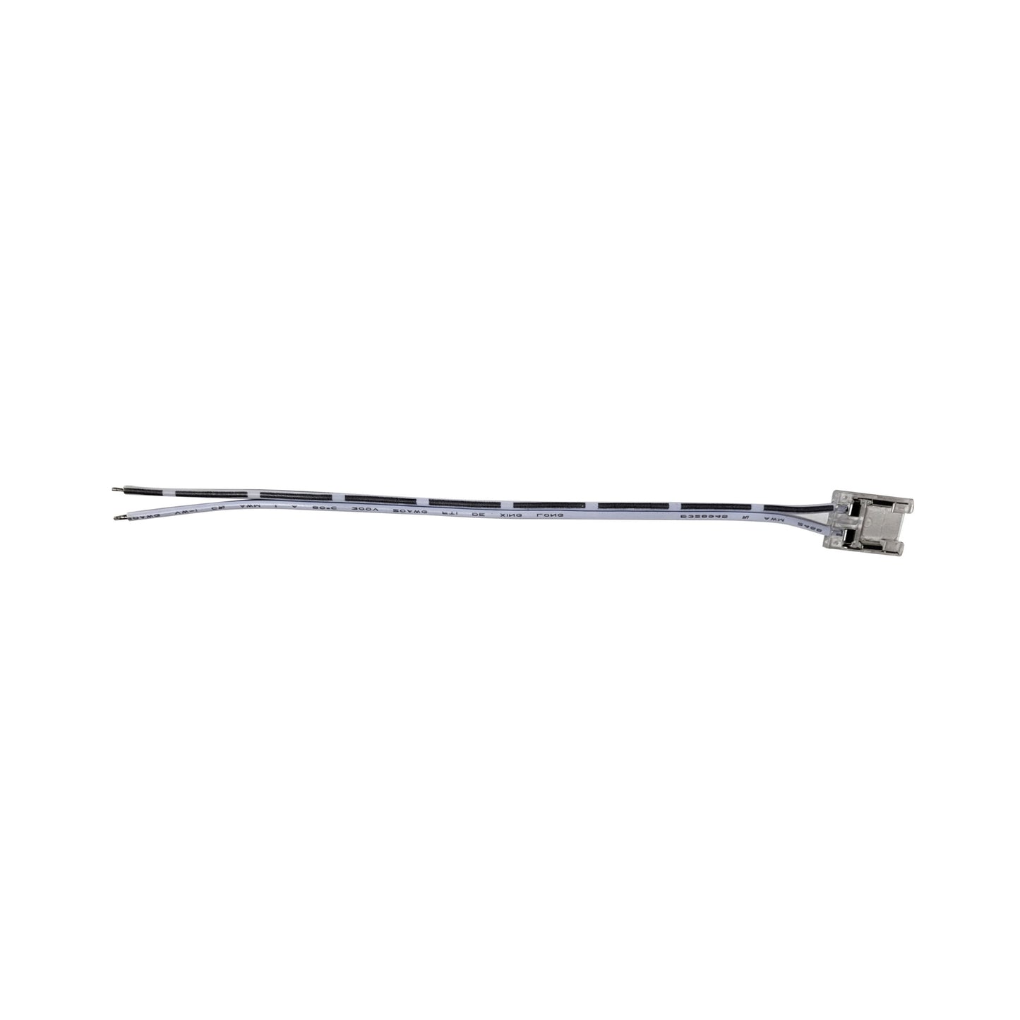 Nora Lighting NATLCB-708-L 12" Hardwire Power Cord for COB LED Tape Light - Finish: White