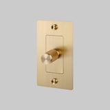 Buster + Punch NDK-054356 1G Dimmer Switch, 250W LED Without B+P Logo, Brass Finish