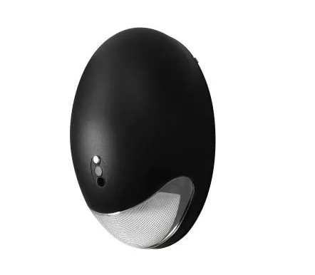Nora Lighting NE-921LEDBCC Outdoor Die-Cast LED Emergency Light w/ Photosensor, voltage 120/277V, Finish Black