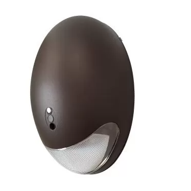 Nora Lighting NE-921LEDBZCC Outdoor Die-Cast LED Emergency Light w/ Photosensor, voltage 120/277V, Bronze Finish